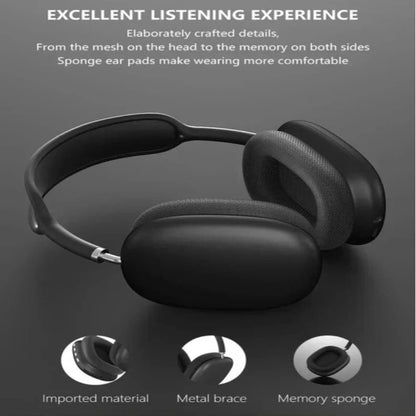 Wireless Bluetooth Ear Headphones (Assorted Colors, Pack of 1)